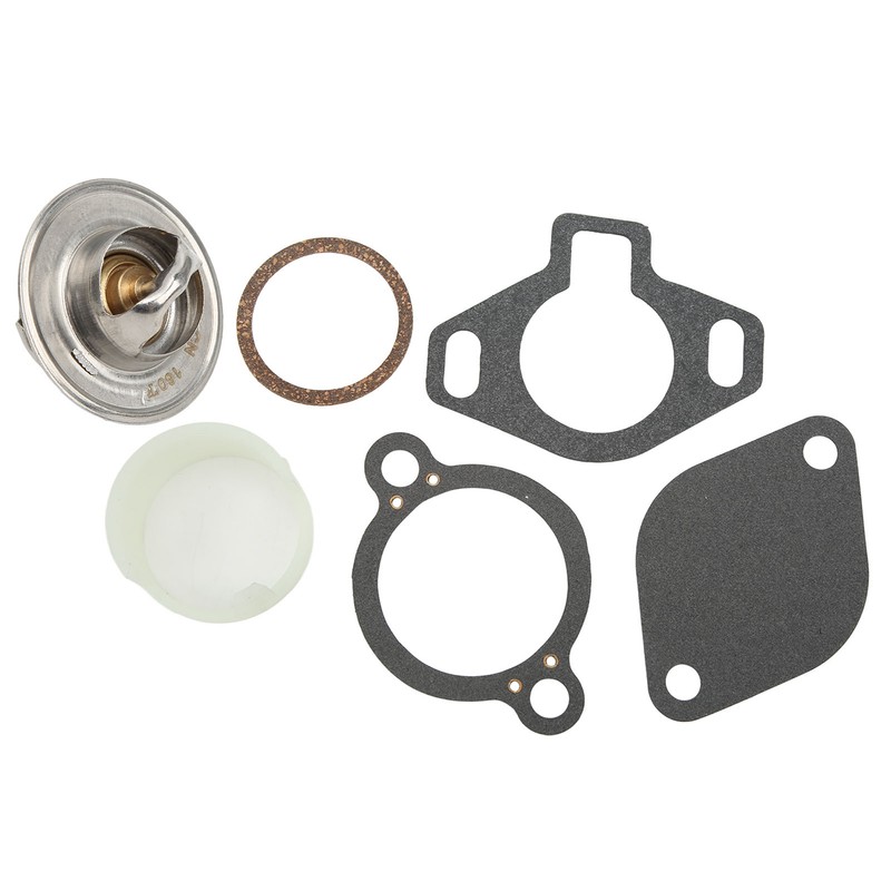 Thermostat Kit 807252Q5 Replacement for MerCruiser with Sleeve 160° 4.3L