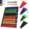 22-Piece Socket Organizer & Magnetic Wrench Organizer Set, 1/4", 3/8",