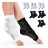 S 6pcs Calcetas, Medias De Compresión,apto Para Deportes .