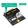 New Version M.2(NGFF) Key A/A+E/E to PCI-E 1X Adapter