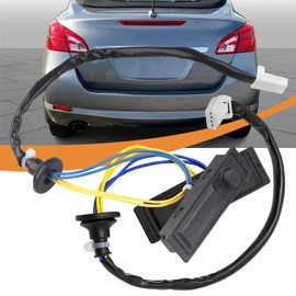Zikerluder Rear Trunk Lid Release Tailgate Opening Switch Compatible with 2009-2014 3.5L Nissan Murano 2011-2017 3.5L Quest Replace 25380-1AA0A 253801AA0A