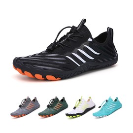 CUBIC PLANET Zapatos Acuáticos Unisex Hombre Mujer - Calzado Agua Transpirable Secado Rápido, Surf Buceo Playa Piscina, Diseño Minimalista Ajuste Seguro Antideslizante
