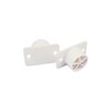 WHITE FLUSH MAGNETIC ALARM DOOR CONTACT DETECTOR BURGLAR SYSTEM REED