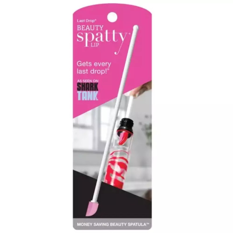 Sue Beauty 스파티 대디 립글로스 티니 뷰티 주걱 (6인치 핑크)