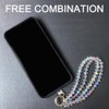 Acofect Crystal Beaded Phone Wrist Strap Charm Chain Wristlet Cellphone