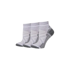 Smartwool Hike Light Cushion Ankle Socks Multipack - Unisex Socks - Ankle-height Socks - Mesh Zones Purple Eclipse MD (Women's Shoe 7-9.5) One Size