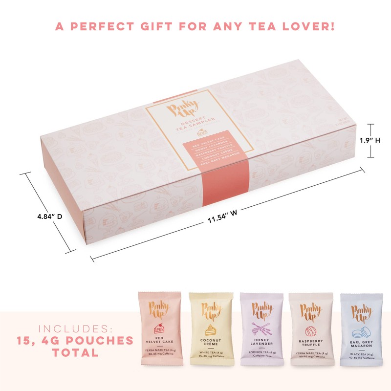 Pinky Up Loose Leaf Tea Sampler Set - Calorie Free