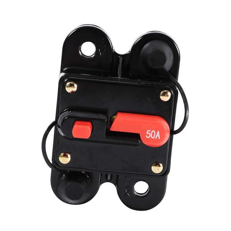 50Amp -100Amp Circuit Breaker Reset Fuseholder Car Boat Fuse Holder