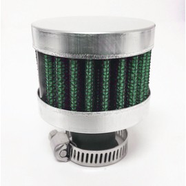 25mm Mini Air Intake Crankcase Breather Filter Valve Cover Catch Tank (Green 1)