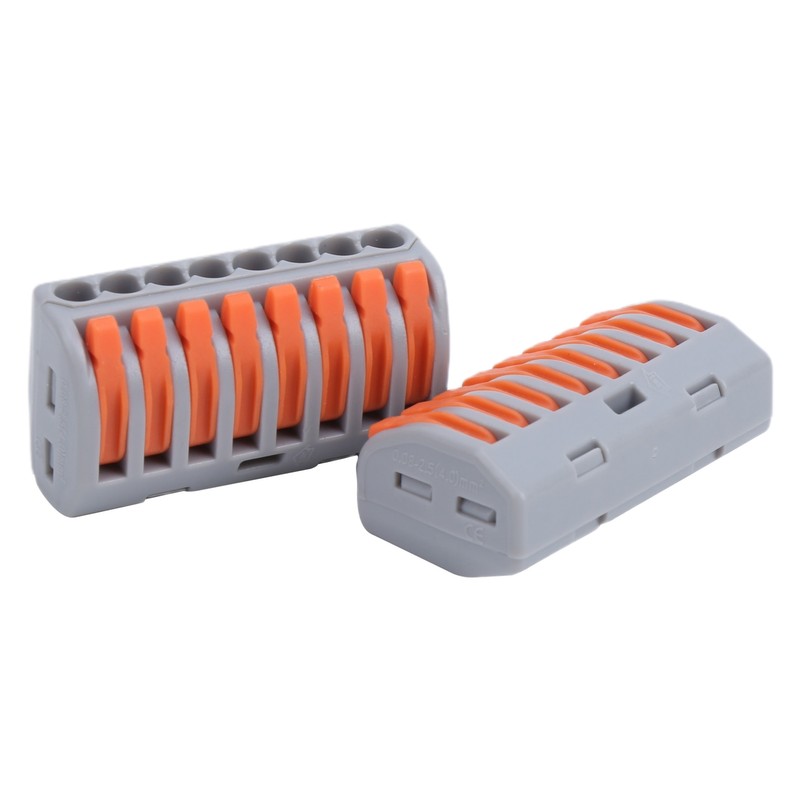 20Pcs Push Wire Wiring Connector Universal Quick Connect Terminal Blocks