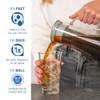 Hydros Stainless Steel Cold Brew Coffee and Tee Infuser for