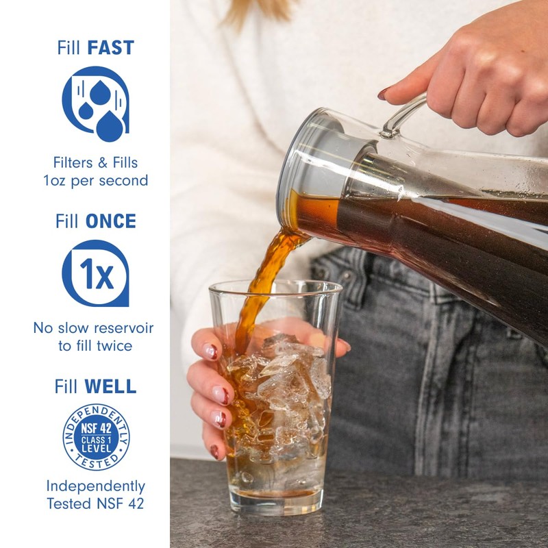 Hydros Stainless Steel Cold Brew Coffee and Tee Infuser for