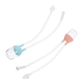 MERRYHAPY Nose Suction for Baby 2pcs Reusable Nasal Aspirators Comfortable for Baby's Nostrils Cleaning