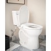 Moen EB500-R 2-Series Standard Non-Electronic Bidet Seat for Round Toilets,