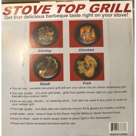 Stove Top Grill Smokeless Indoor Grill