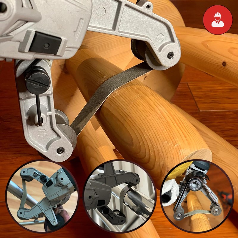 STEBRUAM Sanding Belt 40 x 760 mm,12PCS 120 Grit