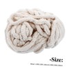 Gatuida 1pc Chunky Chenille Yarn for Hand Knitting Soft and