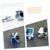 Outanaya 2Pcs Sliding Door Stopper Track Bumper Prevents Door Collision