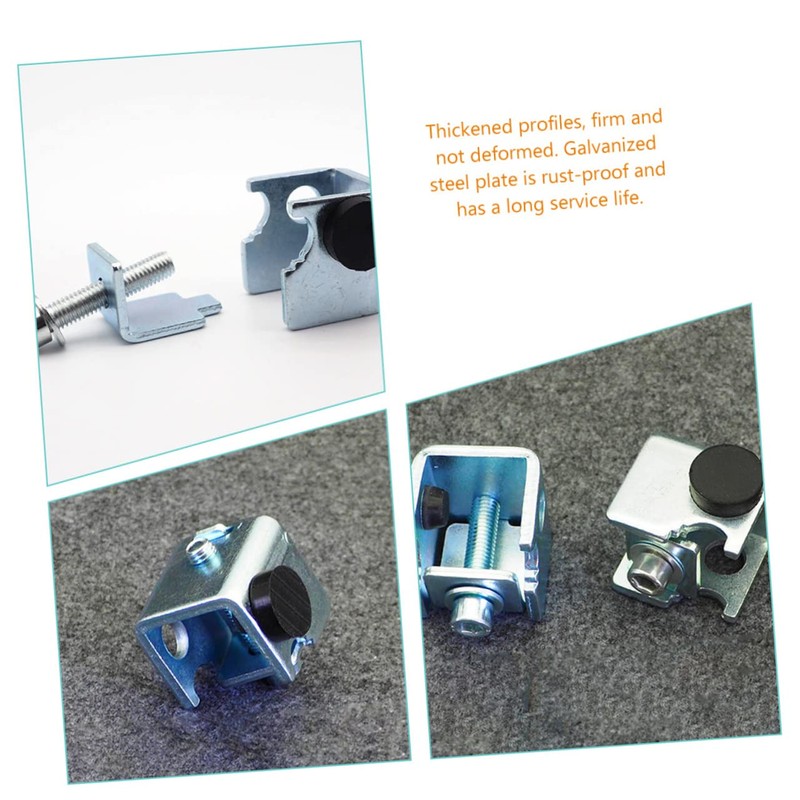 Outanaya 2Pcs Sliding Door Stopper Track Bumper Prevents Door Collision