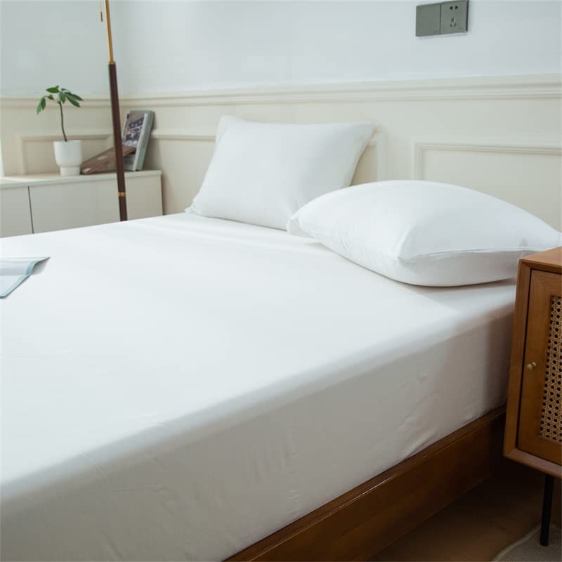 Fitted Sheet - Soft Brushed Microfiber - Deep Pockets, Shrinkage