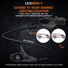 LEDMIRCY LED Rock Lights Extension Cable Wire Cord 2Pin Waterproof