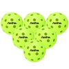 Foni Fox Pickleball Balls, 3/6 Pack 40 Holes, High Visibility