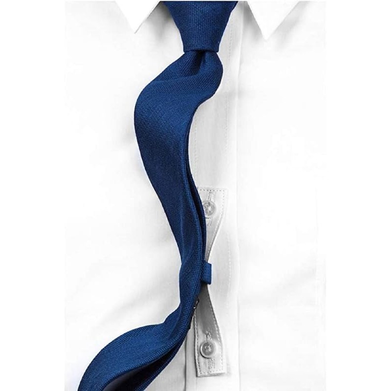 THE TIE THING - 2 Necktie Accessories - Dark Blue