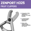 Zenport H325 Fruit Shears/Avocado Clippers, Forged Stainless Steel, 5.25-Inch Long