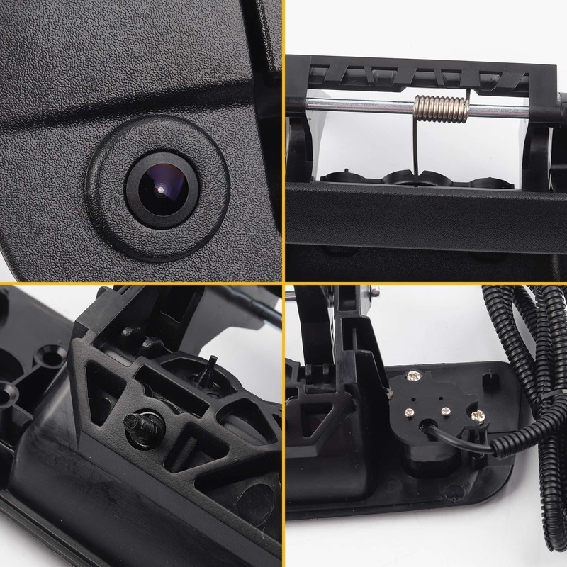 Dasbecan Tailgate Handle with Backup Camera Compatible with Dodge Ram