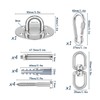 Lepidi Ceiling Hook Hanging Swing Hook with Screw Ceiling Hook