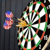 GWHOLE 12 Pcs Tip Darts with National Flag Flights, Extra