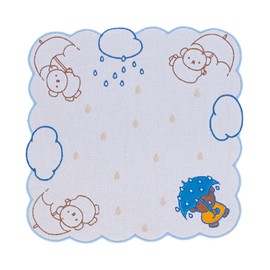 Marushin 5805031700 Handkerchief, Boris Tokasa, Miffy, Rabbit, Grandchild, Boys, Girls, Towel, Mini Towel, Towel Handkerchief, Cotton