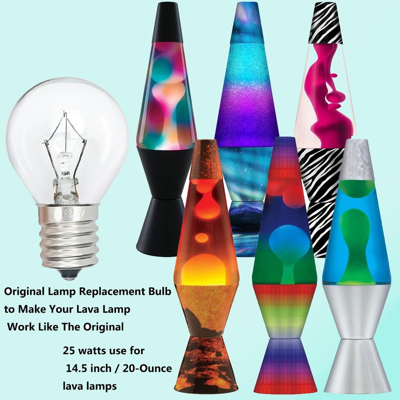 Lava Lamp Bulbs 25 Watt S11 E17 Base The Original