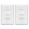 LIDER Combination Light Switch and 3-Speed Fan Control, Light and