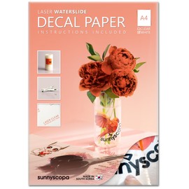 sunnyscopa DIY Laser Urethane Decal Transfer Paper, A4