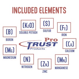 Turf Trust Pro Trust 71246 Products Turf PF 5M 15.6-Number 24-0-12 Professional Lawn Fertilizer