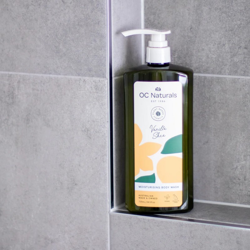 Organic Care OC NATURALS VANILLA SHEA MOISTURISING BODY WASH 725ML