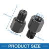 A ABSOPRO 8mm RH to 10mm RH Rearview Mirrors Adapter