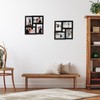 SZYUU 4x6 Collage Picture Frame,4 Photo Frame with Real Glass,Family
