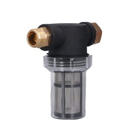 Filtro para manguera de jardín entrada agua hidrolavadora – Prefiltro sedimentos con rosca 3/4 pulgada Protege las piezas la Ideal riego jardines y us