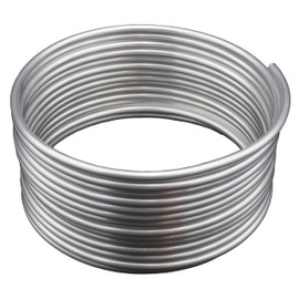 1/4" 3003-0 Aluminum Tubing, Versatube, 1/4" OD, 0.032" wall, 25 Ft coil.