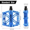 Bicycle Cycling Bike Pedals, New Aluminum Antiskid Mountain Bike Pedals