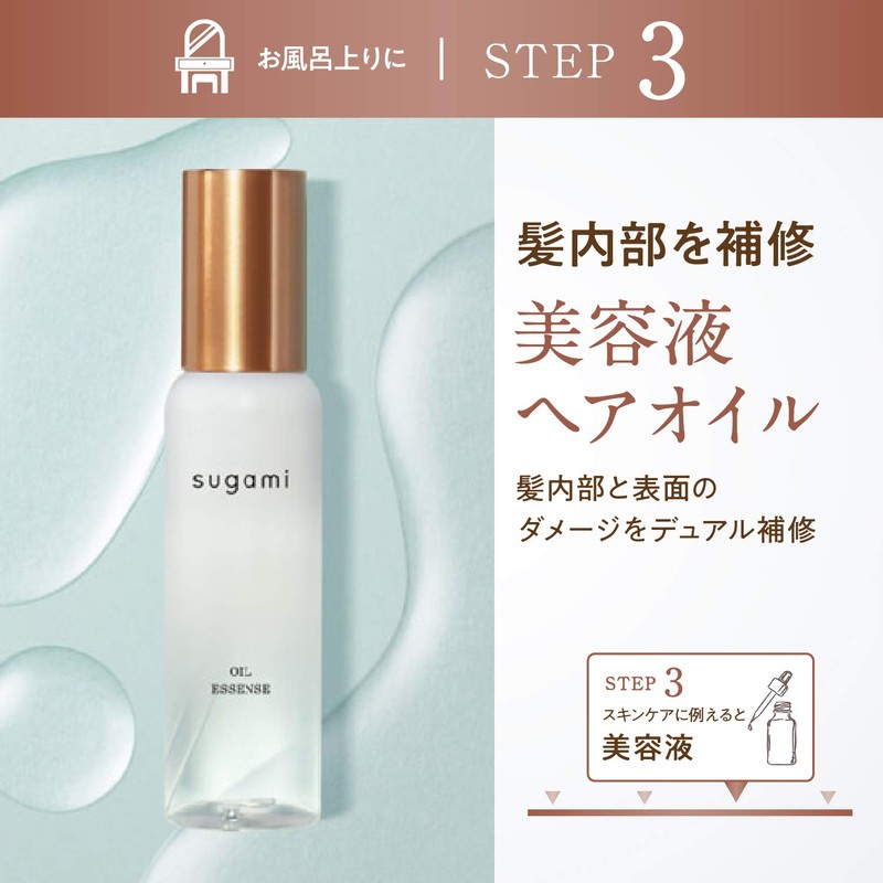 Sugami Cleansing Pump Shampoo Jasmine & Bergamot Scent, 1 x