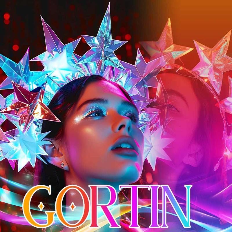 GORTIN Light up Star Moon Headbands LED Headpiece Costume Hair