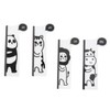 Toyvian Monitor Sticky Note Board Acrylic Monitor Memo Board Cute