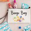 Bingo Bag Linen Style Dabbers Bag Case Pouch Gift