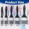 5 Pieces Silicone Paint Brush Set, Color Shaper Silicone Brushes