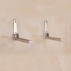 Household 304 Stainless Steel Folding Telescopic Microwave Oven Wall Mounted