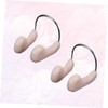 Outanaya 2 Pcs Swimming Nose Clip Anti Nose for Adults