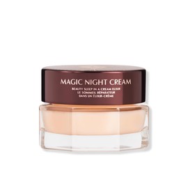 Charlotte Tilbury Magic Night Cream - Plumping Face Moisturizer Infused with Nourishing Vitamin C, CoQ10 & Time-Released Retinol to Help Reduce the Appearance of Wrinkles & Sagging Skin (15ml)
